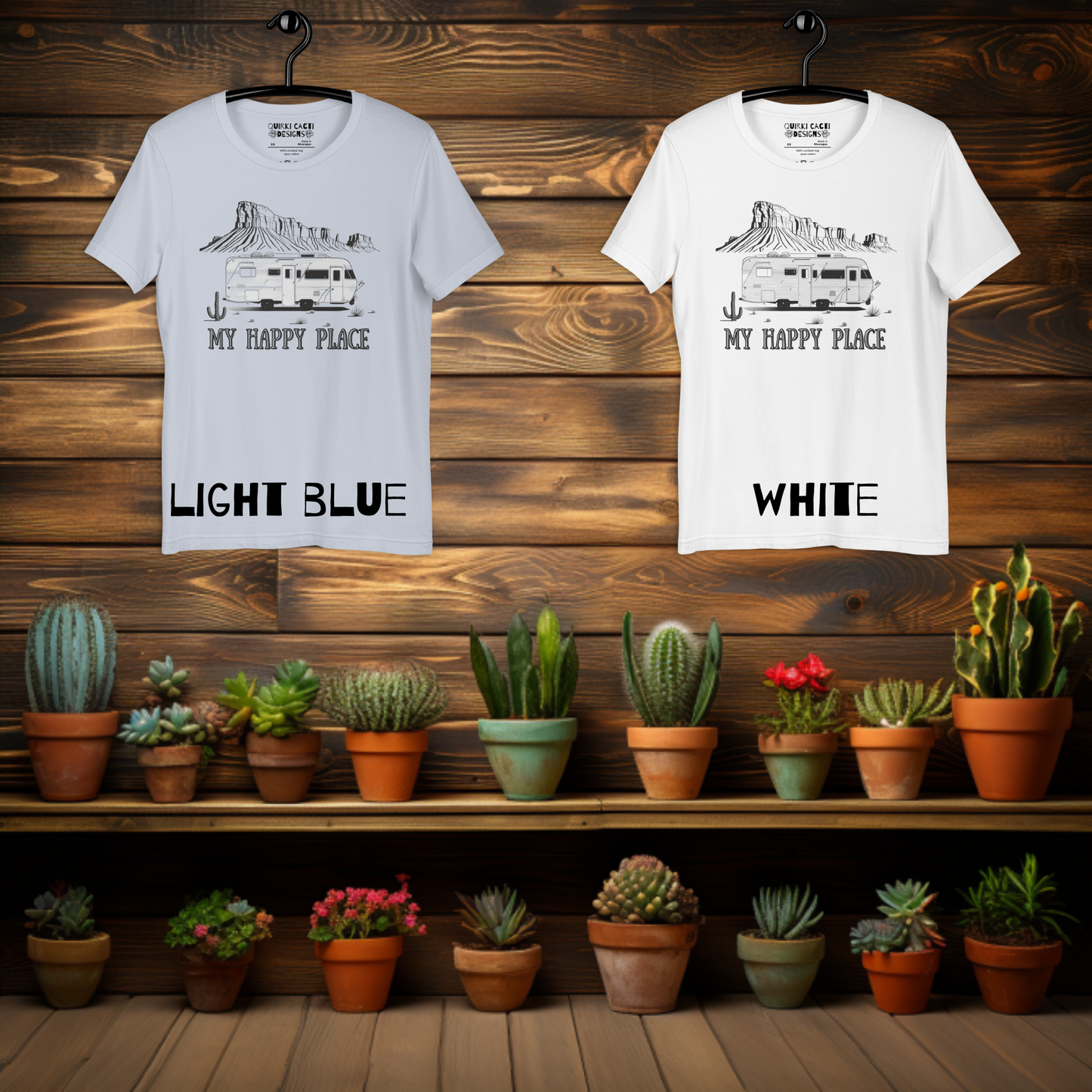 Desert RV Camping: My Happy Place Shirt