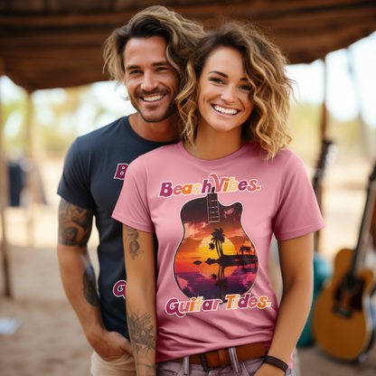 Beach Vibes, Guitar Tides Shirt