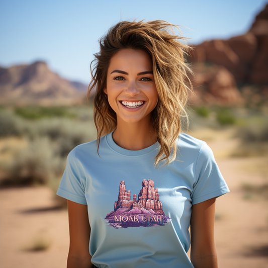 Cute Moab Utah Rocks Shirt