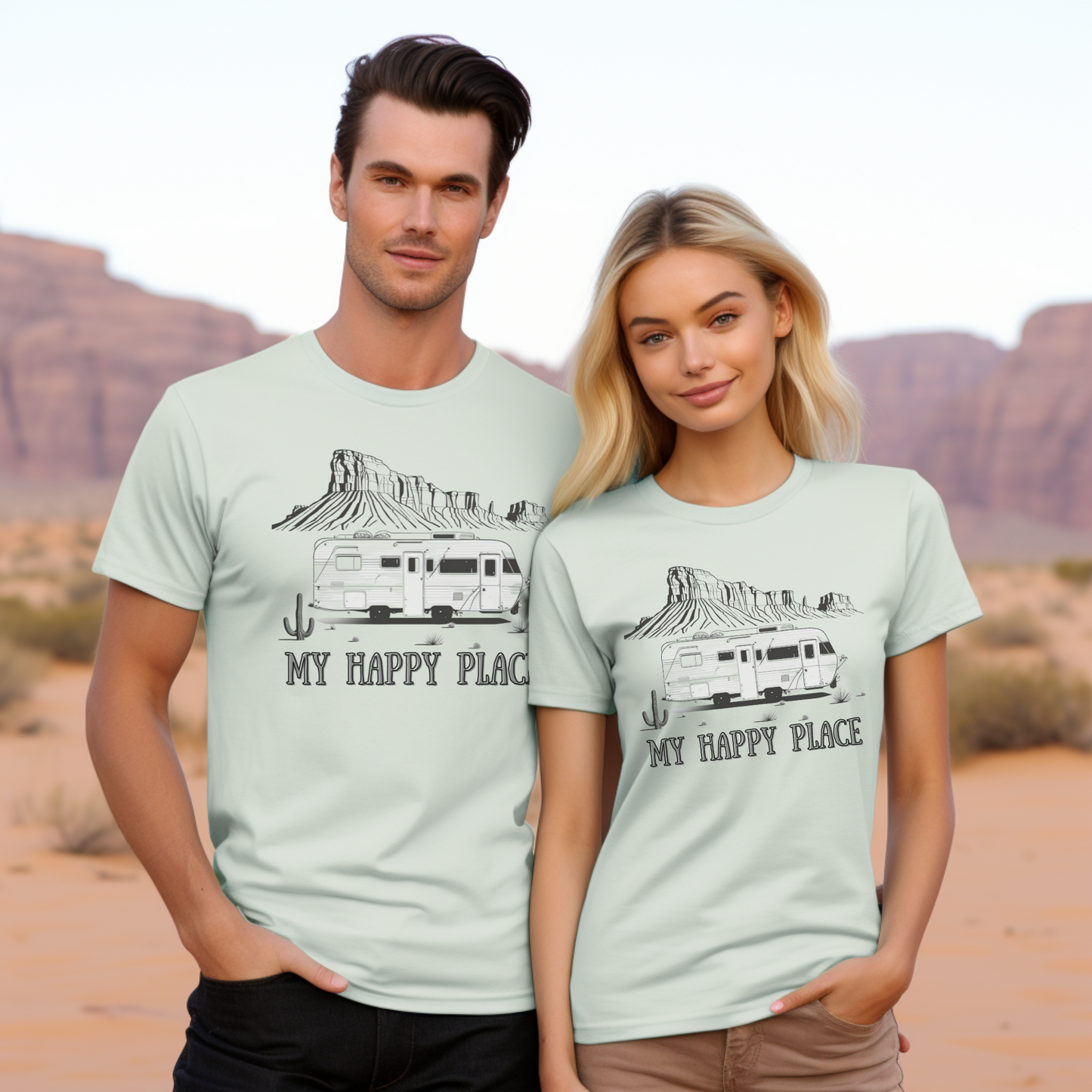 Cute Desert Glamping RV shirt