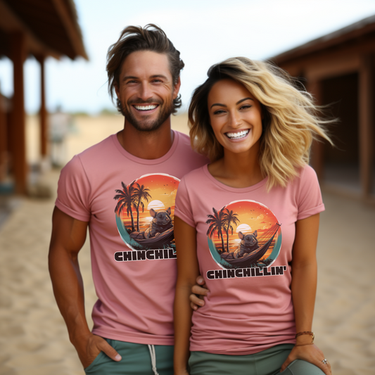 Top Selling t shirts funny beach chinchilla shirt.