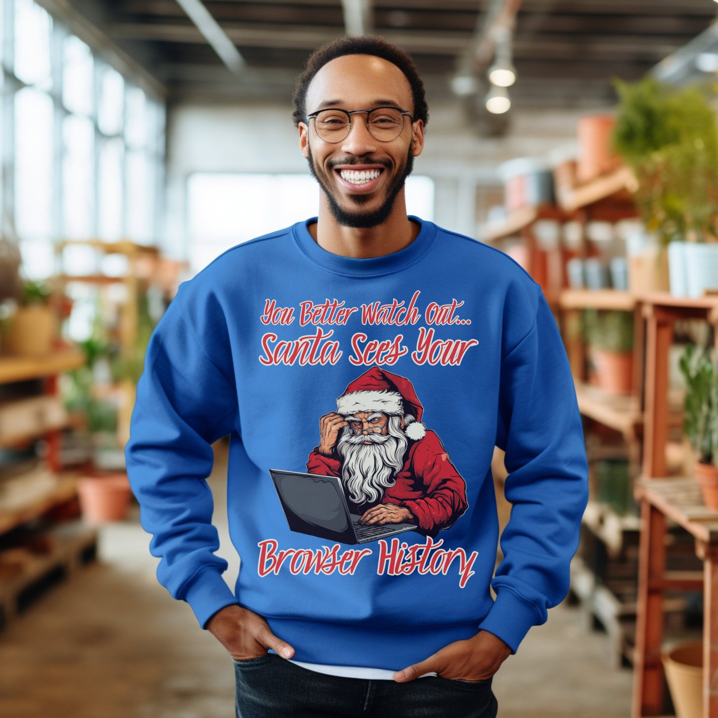 Holiday Humor Sweatshirt